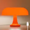 Lampe de Table champignon classique lampe de Table d'art Bauhaus moderne lampe de chevet de chambre lampe de Table décorative Orange de créateur danois
