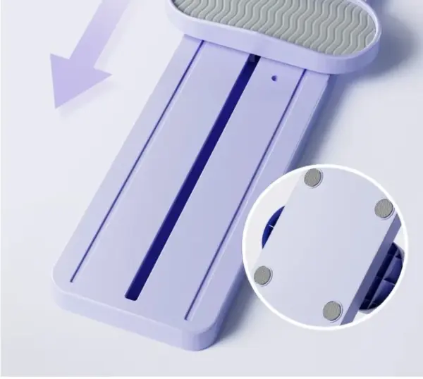 Machine de Ski pliable 3 en 1 avec mains courantes, planeur à genoux pour abducteur de cuisses, pour gymnastique à domicile, entraînement complet du corps, Fitness