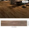Autocollant de sol auto-adhésif 3D 91x15cm, papier peint de sol à grain de bois épais, autocollant mural 3d, imperméable, résistant à l'usure