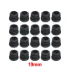 Bouchons de protection pour pieds de chaise, 20/200 pièces, embouts ronds en plastique, Inserts de tuyaux, bouchons de meubles, pieds de Table, matériel de couverture d'extrémité de tube
