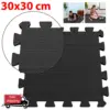 Tapis de Gymnastique en Mousse Imbriqué – 8 ou 16 Pièces, Motif Croisé
