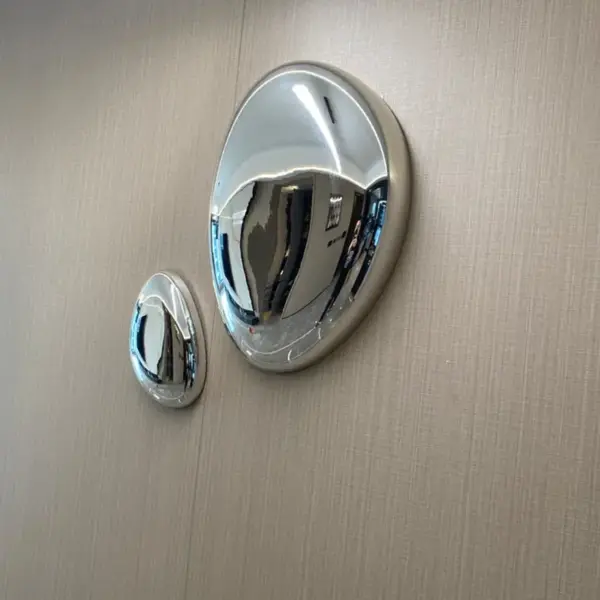 Lampe d'hôtel moderne pendentif de luxe Imitation acier inoxydable oeuf d'oie pierre décoration murale créative goutte d'eau décoration murale pendentif