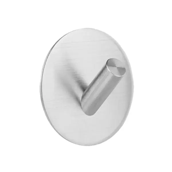 Ensemble de matériel de salle de bains en acier inoxydable et argent, 1 pièce, porte-serviettes, porte-papier toilette, crochet de barre à serviettes, accessoires de salle de bains