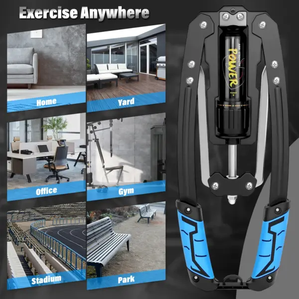 Power Twister, résistance hydraulique réglable 10-200 kg, exercice de poitrine pour hommes, extenseur de poitrine de fitness, équipement d'exercice des bras