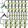 Kit de système d'arrosage automatique pour Micro Irrigation goutte-à-goutte de jardin, 5-50M, contrôleur de minuterie, bricolage, refroidissement par pulvérisation de brume pour plantes en pot