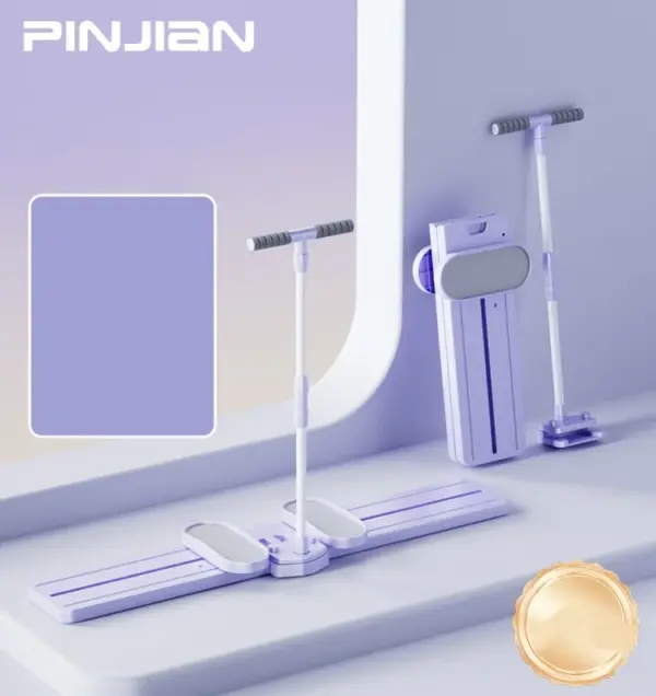 Machine de Ski pliable 3 en 1 avec mains courantes, planeur à genoux pour abducteur de cuisses, pour gymnastique à domicile, entraînement complet du corps, Fitness