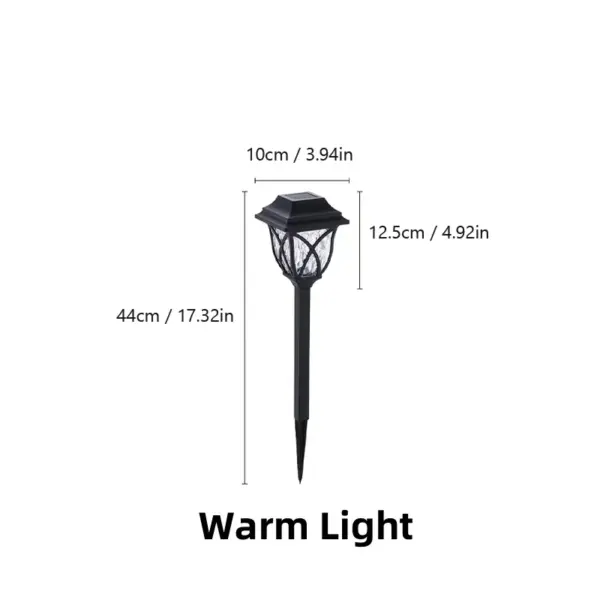 Lot de 8 Lampes Solaires LED Extérieures Étanches – Éclairage Décoratif pour Jardin, Pelouse et Allée