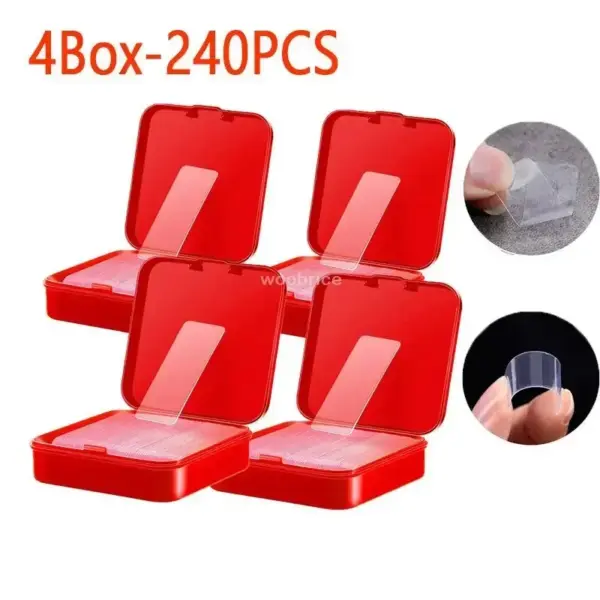 Ruban adhésif Double face Nano réutilisable, autocollants muraux transparents Super résistants, imperméables, largement utilisés, pour montage mural