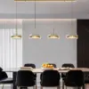 Plafonnier LED Suspendu à Anneaux – Luminaire Moderne pour Salon et Salle à Manger