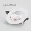 Trimless rond COB Led Downlights haut de gamme encastré plafonniers lampes plafonnier pour intérieur résidentiel maison 110V 220V