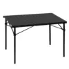 WOLTU Table de Camping pliante en aluminium Table d'extérieur pour Barbecue Portable Table de pique-nique pliable pour Buffet de voyage de jardin de plage