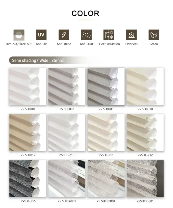 Rideau de stores imperméables à moitié occultant, lucarne motorisée pour fenêtre de toit, nid d'abeille cellulaire, pour lucarne, décoration de la maison