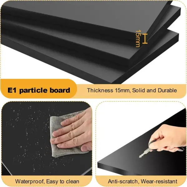 Étagères d'étude 5 niveaux en bois massif, bibliothèque d'angle avec bande lumineuse, étagère ouverte multifonctionnelle pour salon et maison