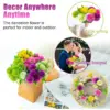 Bouquet de pissenlit de plantes artificielles 26cm, 3/5/10 pièces, pour décoration de maison, chambre à coucher, jardin, mariage, fausses fleurs, Vase ornemental