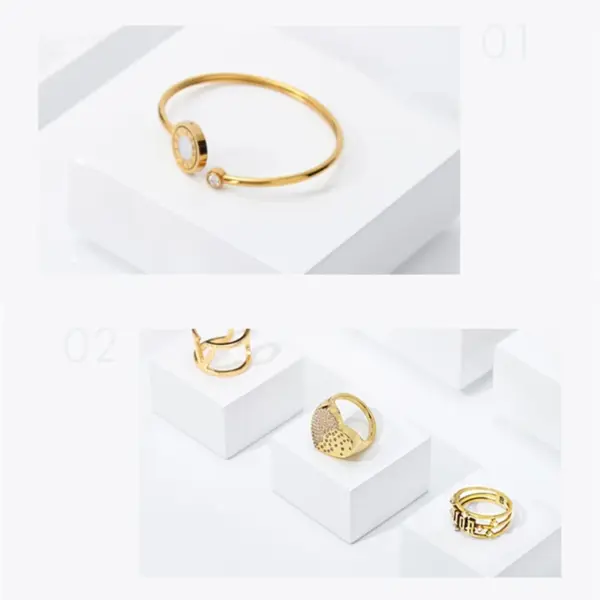 Ciyye – accessoires d'exposition de bijoux en bloc de luxe, pour vitrine de magasin, boucles d'oreilles, bagues, Bracelets, plateau d'exposition de rangement de bijoux à la mode