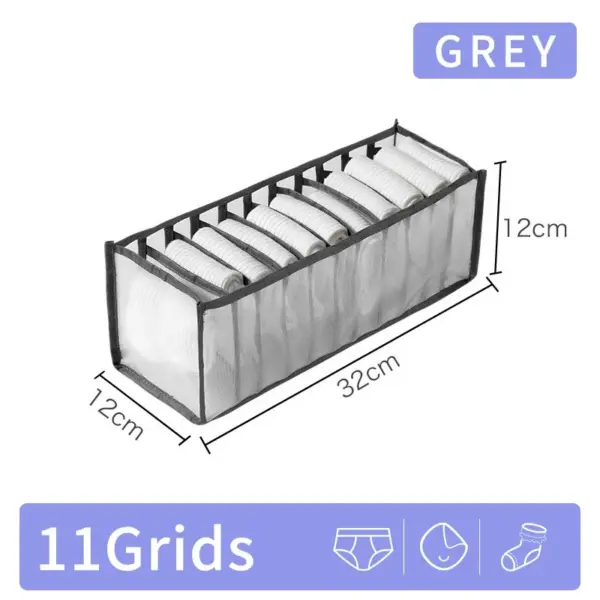 Boîte de rangement pour pantalons et jeans, tiroirs, organisateur pour sous-vêtements, soutien-gorge, chaussettes, garde-robe, organisateur de vêtements, armoire, organisateurs de T-Shirt, rangement