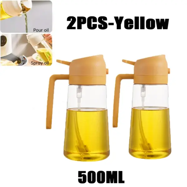Bouteille Pulvérisateur d’Huile d’Olive 200/300/500 ml – Spray pour Cuisine et Barbecue