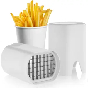 Outil de coupe de frites blanches, broyeur d'aliments et de légumes, coupe naturelle manuelle pour une coupe rapide des légumes et des pommes de terre