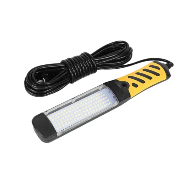 LeeKooluu-Lampe de travail LED avec base magnétique, torche d'inondation portable à 180 °, lampe de camping, lumière de construction, réparation de voiture, maison