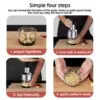 Presse-ail manuel - Gadget de cuisine multifonctionnel, facile à utiliser et à nettoyer, hachoir à ail robuste pour la cuisine à domicile