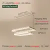 Plafonnier LED Suspendu Moderne – Luminaire Décoratif pour Salon et Chambre