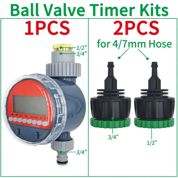 Kit de système d'arrosage automatique pour Micro Irrigation goutte-à-goutte de jardin, 5-50M, contrôleur de minuterie, bricolage, refroidissement par pulvérisation de brume pour plantes en pot