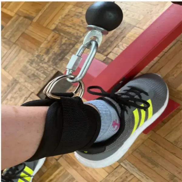 Bandes de résistance de sangle de cheville, corde de traction de force de jambe de hanche, Fitness, entraînement élastique, Yoga à domicile, Pilate, Crossfit, équipement de gymnastique