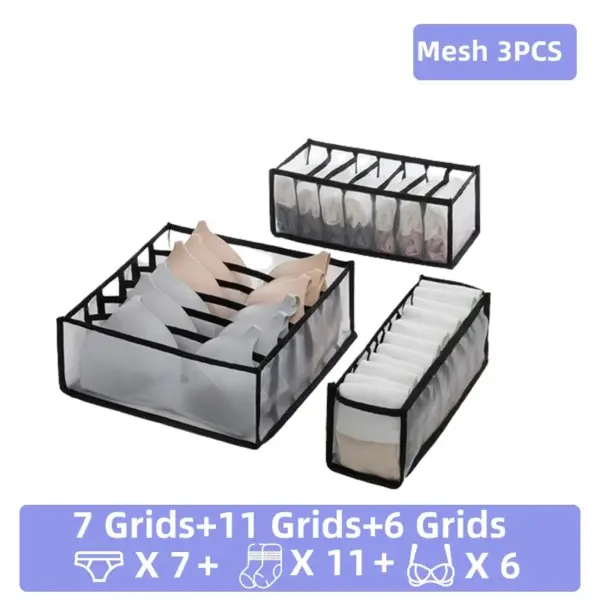 Boîte de rangement pour pantalons et jeans, tiroirs, organisateur pour sous-vêtements, soutien-gorge, chaussettes, garde-robe, organisateur de vêtements, armoire, organisateurs de T-Shirt, rangement