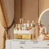 Boîte de rangement de maquillage multicouche 1 pièce, rangement de cosmétiques pour les soins de la peau, fard à paupières, Lotions rouge à lèvres, idéal pour commode, salle de bain, chambre à coucher