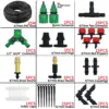 Kit de système d'arrosage automatique pour Micro Irrigation goutte-à-goutte de jardin, 5-50M, contrôleur de minuterie, bricolage, refroidissement par pulvérisation de brume pour plantes en pot