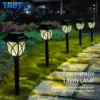 Lot de 8 Lampes Solaires LED Extérieures Étanches – Éclairage Décoratif pour Jardin, Pelouse et Allée