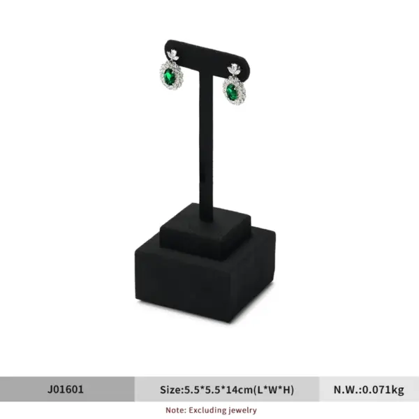 Ciyye t-bar bijoux présentoir boucles d'oreilles anneaux support organisateur de rangement support pour accessoires de mode bagues bijoux accessoires