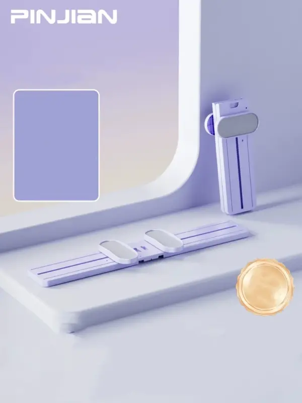 Machine de Ski pliable 3 en 1 avec mains courantes, planeur à genoux pour abducteur de cuisses, pour gymnastique à domicile, entraînement complet du corps, Fitness