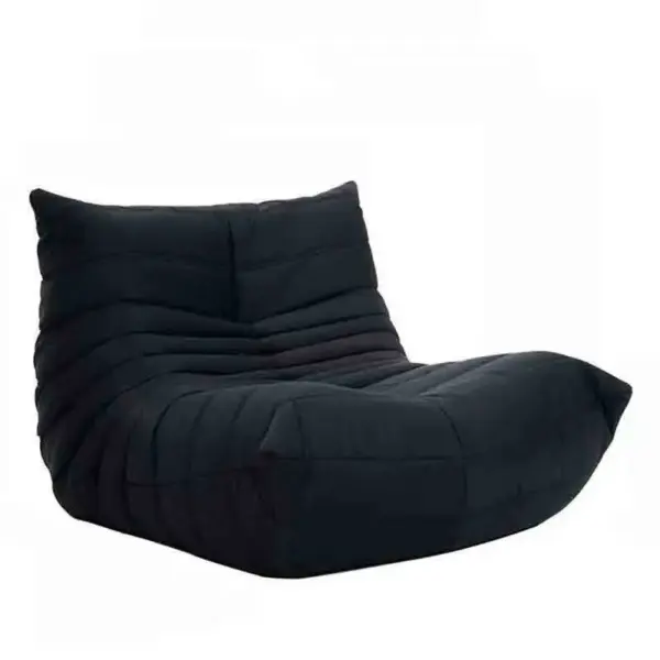 Fauteuil pouf pour adultes, canapé souple pour salon, canapé de sol sans accoudoirs pour coin salon de lecture d'appartement