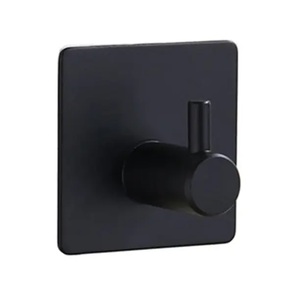 Ensemble de matériel de salle de bains en acier inoxydable et argent, 1 pièce, porte-serviettes, porte-papier toilette, crochet de barre à serviettes, accessoires de salle de bains