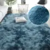 Tapis Gris en Peluche pour Salon et Chambre – Moelleux et Antidérapant