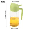Bouteille distributrice d'huile d'olive 16oz pour la cuisine, distributeur d'huile d'olive et pulvérisateur d'huile 2 en 1, bouteille pulvérisatrice d'huile d'olive de 470ml pour la cuisine