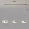 Plafonnier LED Suspendu à Anneaux – Luminaire Moderne pour Salon et Salle à Manger