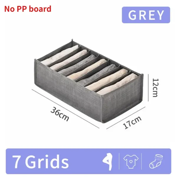 Boîte de rangement pour pantalons et jeans, tiroirs, organisateur pour sous-vêtements, soutien-gorge, chaussettes, garde-robe, organisateur de vêtements, armoire, organisateurs de T-Shirt, rangement