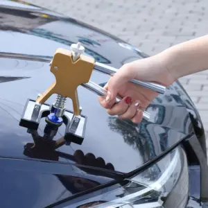 Kit d’extraction de bosses sans peinture pour carrosserie – Ensemble de ventouses de différentes tailles