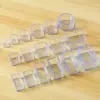 Coussinet de pied de chaise en Silicone, rond et carré, bouchon d'extrémité de Table en PVC, silencieux, antidérapant, capuchon de Protection de sol, couvre-pied, 16/8/4 pièces