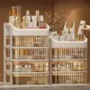 Boîte de rangement de maquillage multicouche 1 pièce, rangement de cosmétiques pour les soins de la peau, fard à paupières, Lotions rouge à lèvres, idéal pour commode, salle de bain, chambre à coucher