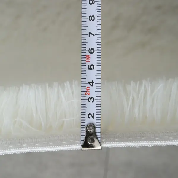 Tapis de hall moelleux blanc, tapis épaissi, antidérapant, salon moderne, chambre à coucher, décoration d'intérieur, chambre d'enfant, rose, fourrure, lea