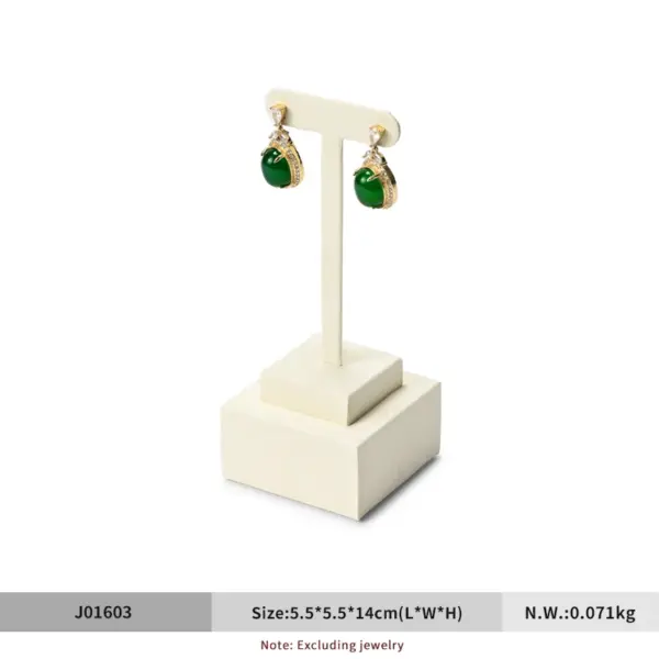 Ciyye t-bar bijoux présentoir boucles d'oreilles anneaux support organisateur de rangement support pour accessoires de mode bagues bijoux accessoires