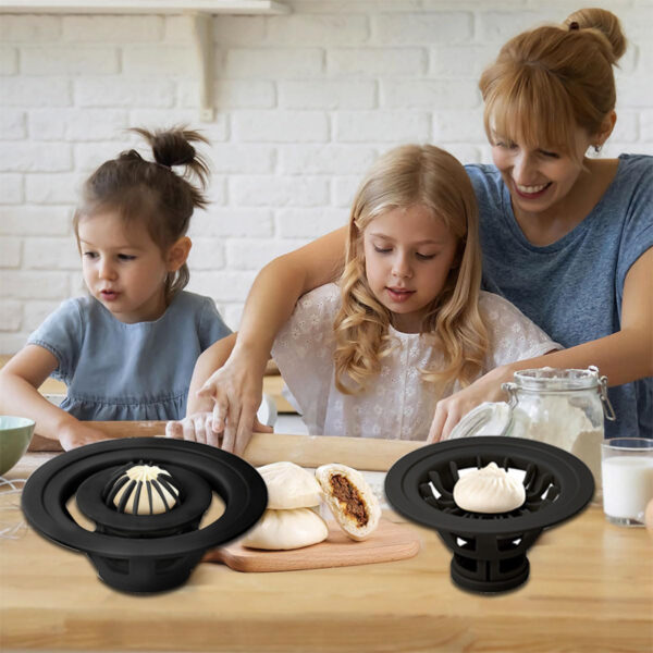 Moule pour brioche vapeur et pains farcis – Panier de cuisson compact