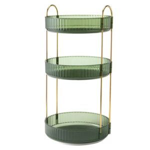 Organisateur de Maquillage Rotatif à 3 Niveaux – Rangement Cosmétique Pratique et Élégant