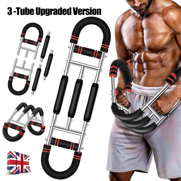 Appareil de Musculation des Bras Ajustable – Shaker Twister pour Entraînement du Haut du Corps à Domicile