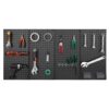 Panneaux Muraux Porte-Outils en Métal – Lot de 4 Pegboards en Acier Renforcé pour Garage & Atelier (Noir)